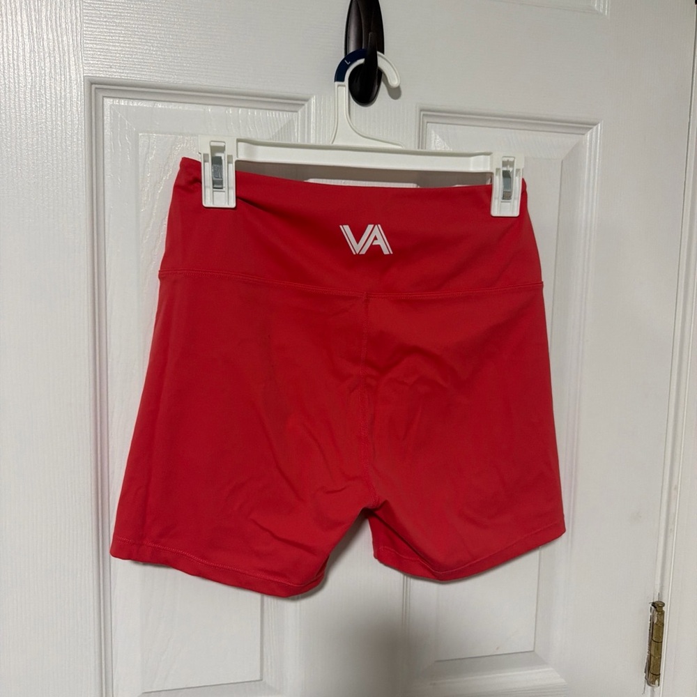Red Women's Athletic Shorts